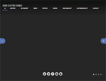 Tablet Screenshot of davidclaytonthomas.com